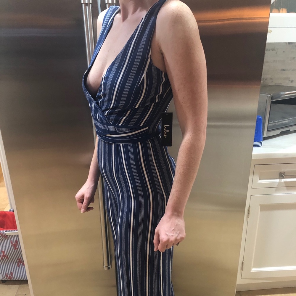 Navy Jumpsuit